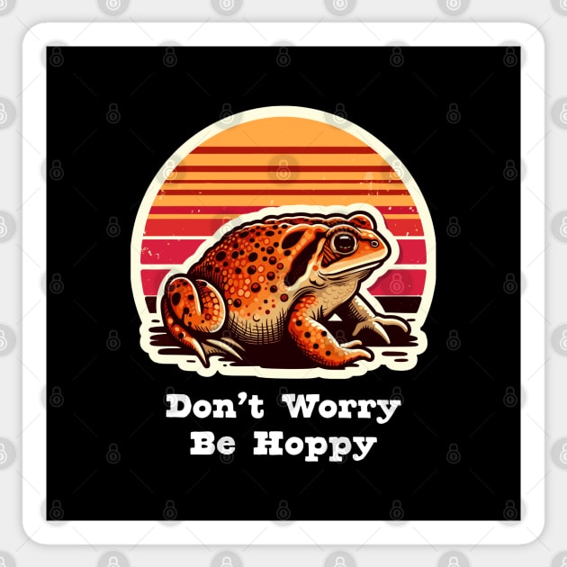 Spadefoot Toad Dont Worry Sticker by dinokate